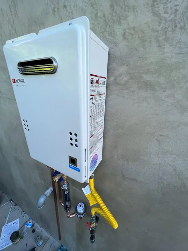 Tankless water heater installation for North East homes